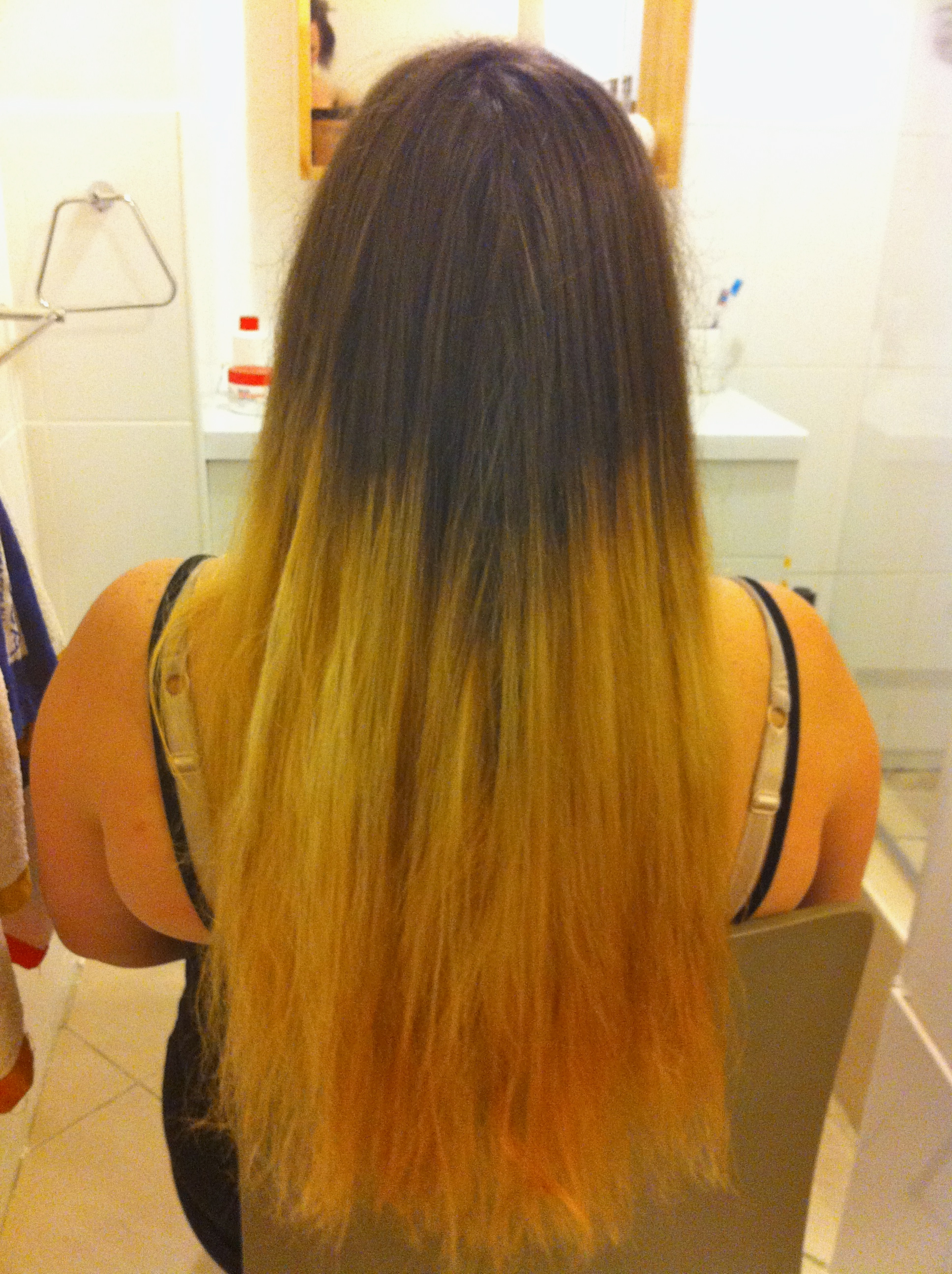Try This At Home Dip Dyed Hair Colour The Birdies Bower